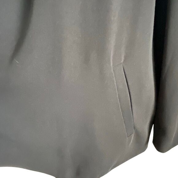 EUC Eileen Fisher Black Drape Open Front Cardigan-style Blazer - Size Large - Picture 5 of 10
